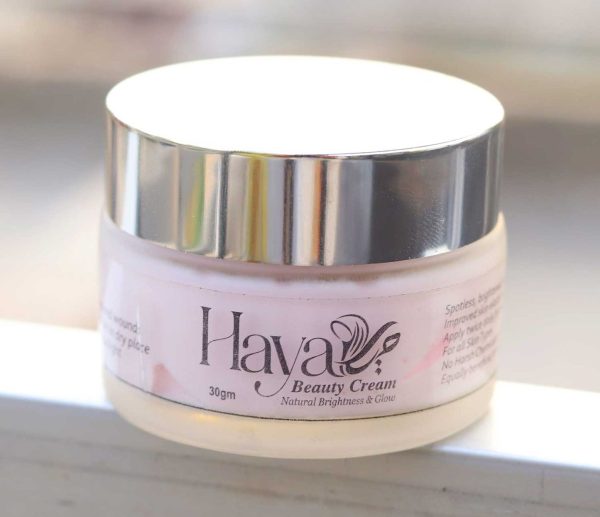 Haya Natural Brightness & Glow Beauty Cream White & Glowing Face Cream