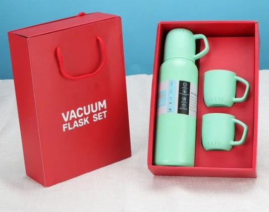 Stainless Steel Vacuum Flask Set Vacuum Insulated Bottle Gift Set